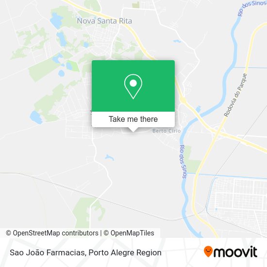 Sao João Farmacias map