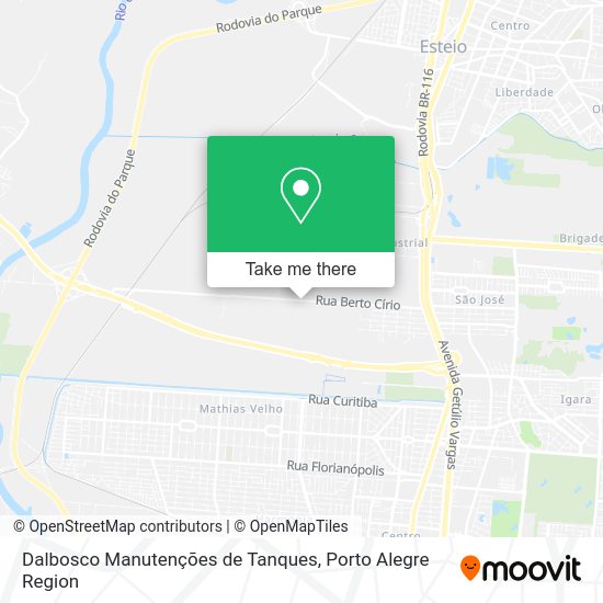 Dalbosco Manutenções de Tanques map