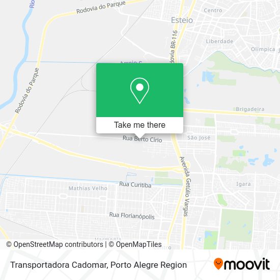 Transportadora Cadomar map