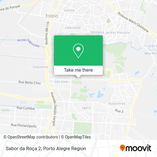 Sabor da Roça 2 map