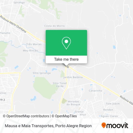 Mausa e Maia Transportes map