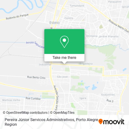 Pereira Júnior Servicos Administrativos map