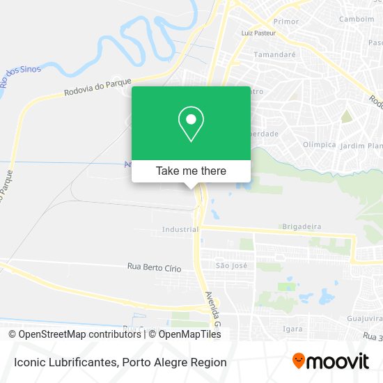 Iconic Lubrificantes map