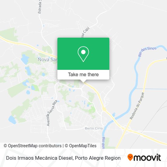 Dois Irmaos Mecânica Diesel map