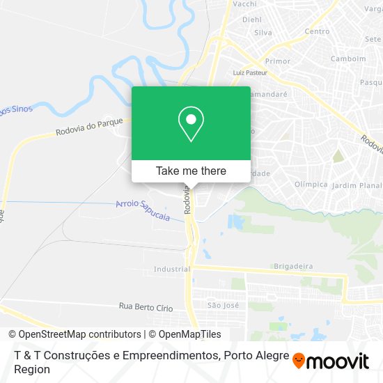 T & T Construções e Empreendimentos map