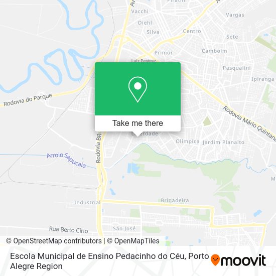 Escola Municipal de Ensino Pedacinho do Céu map