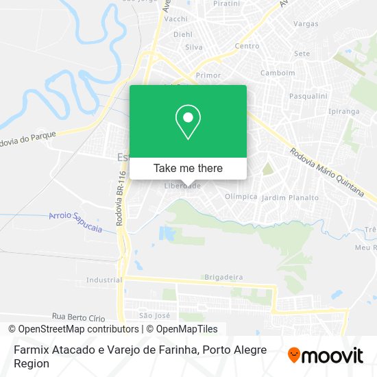Farmix Atacado e Varejo de Farinha map