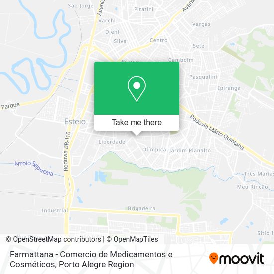 Farmattana - Comercio de Medicamentos e Cosméticos map