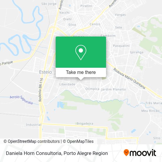 Daniela Horn Consultoria map