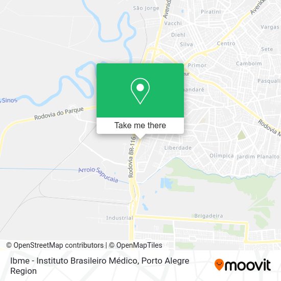 Ibme - Instituto Brasileiro Médico map