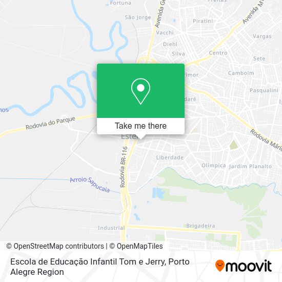 Escola de Educação Infantil Tom e Jerry map