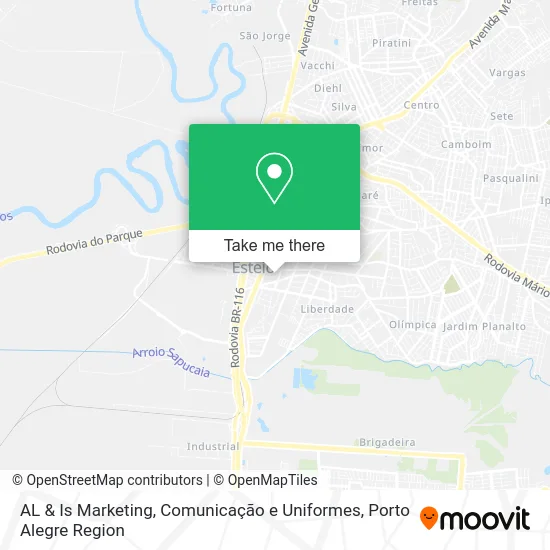 AL & Is Marketing, Comunicação e Uniformes map
