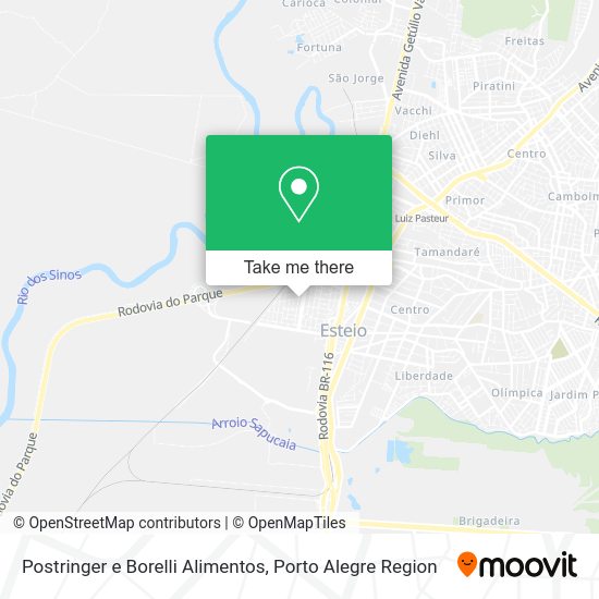 Postringer e Borelli Alimentos map