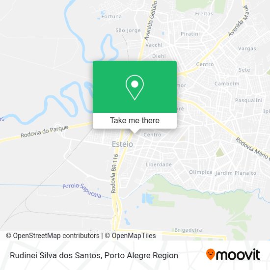 Rudinei Silva dos Santos map