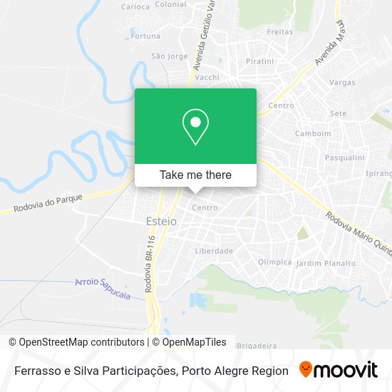Ferrasso e Silva Participações map