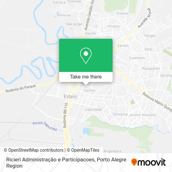 Ricieri Administração e Participacoes map