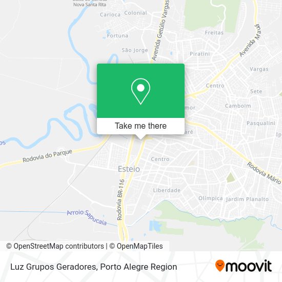 Luz Grupos Geradores map