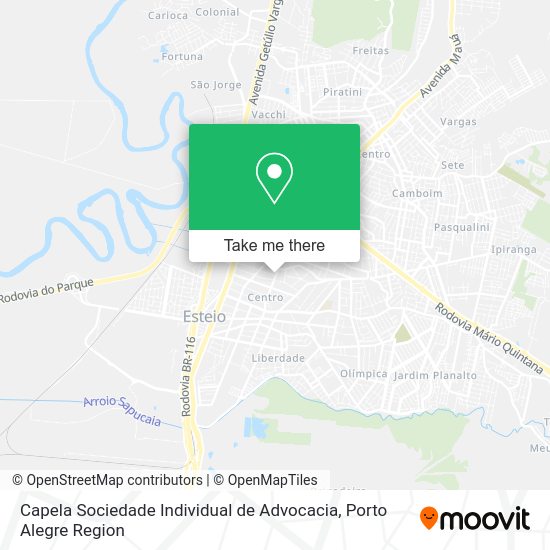Capela Sociedade Individual de Advocacia map