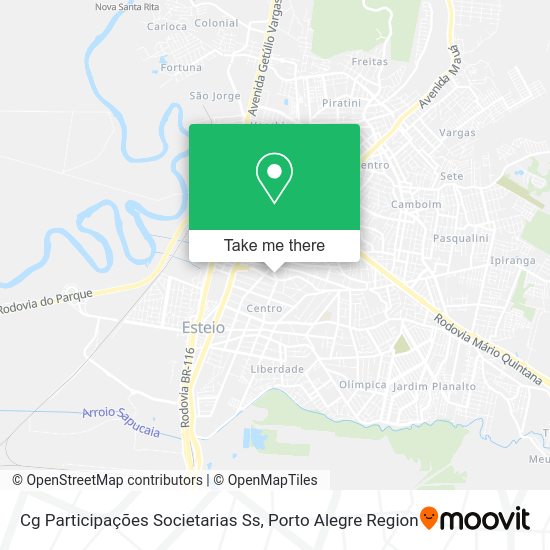 Cg Participações Societarias Ss map