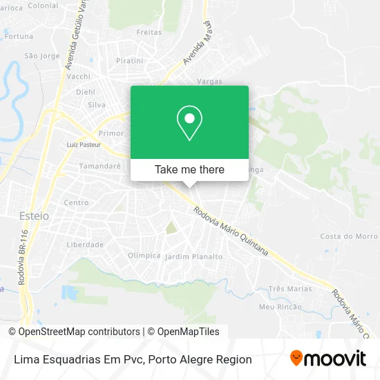 Lima Esquadrias Em Pvc map