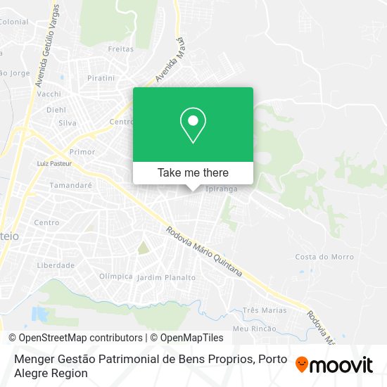 Menger Gestão Patrimonial de Bens Proprios map