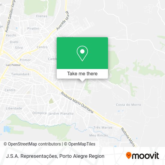 J.S.A. Representações map
