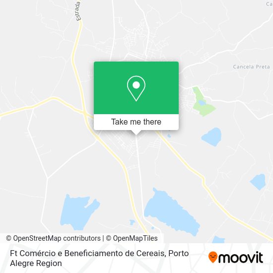 Ft Comércio e Beneficiamento de Cereais map