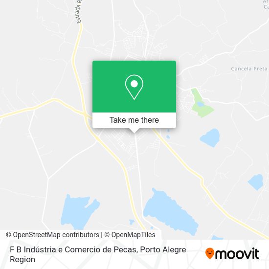 F B Indústria e Comercio de Pecas map