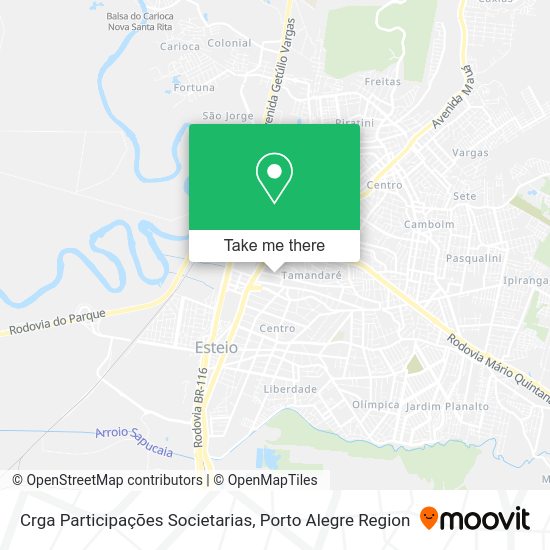 Crga Participações Societarias map