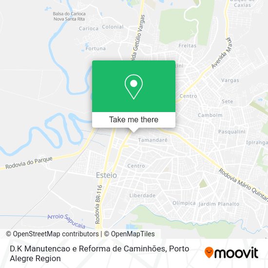 D.K Manutencao e Reforma de Caminhões map