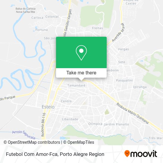 Futebol Com Amor-Fca map