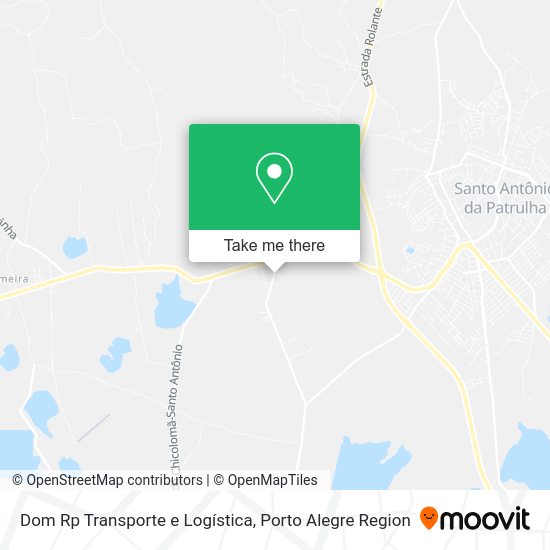 Dom Rp Transporte e Logística map