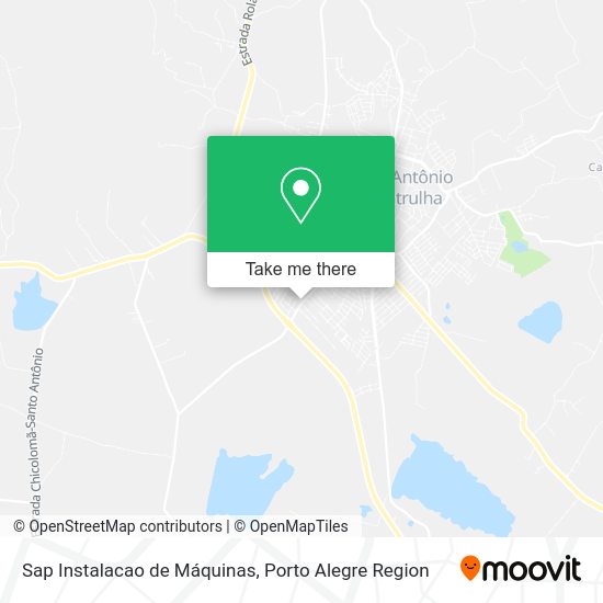 Sap Instalacao de Máquinas map