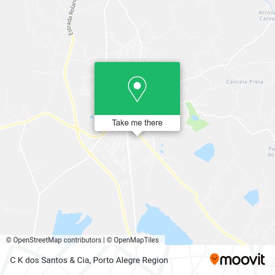 C K dos Santos & Cia map
