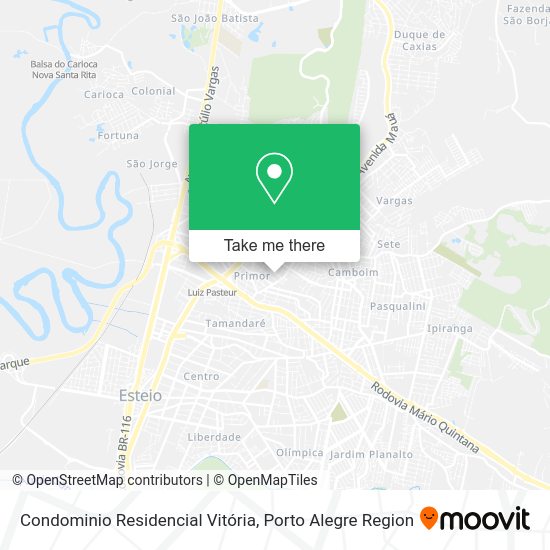 Condominio Residencial Vitória map