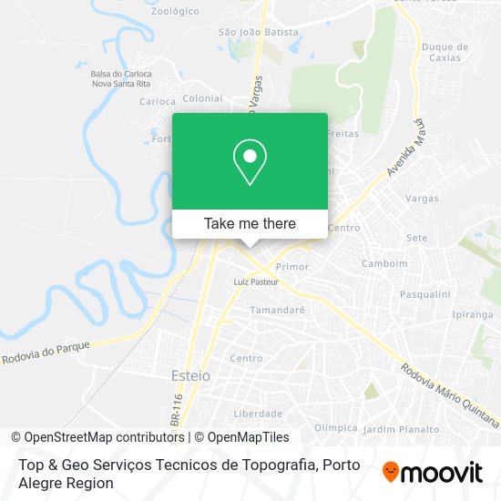 Top & Geo Serviços Tecnicos de Topografia map