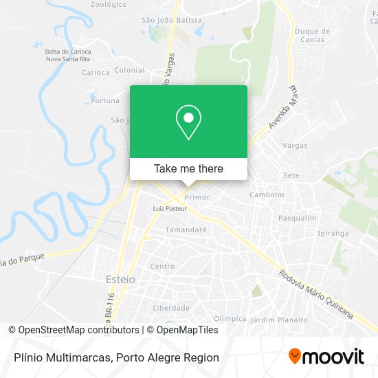 Plínio Multimarcas map