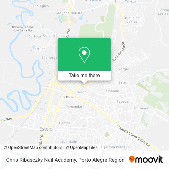 Chris Ribasczky Nail Academy map
