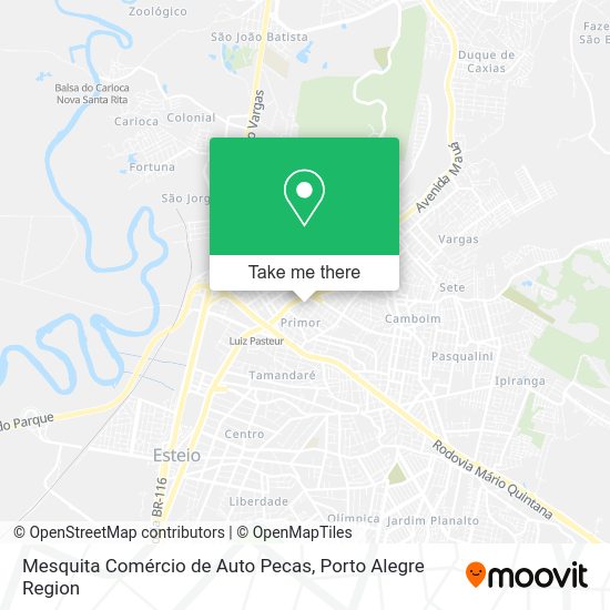 Mesquita Comércio de Auto Pecas map