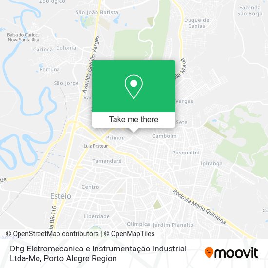 Dhg Eletromecanica e Instrumentação Industrial Ltda-Me map