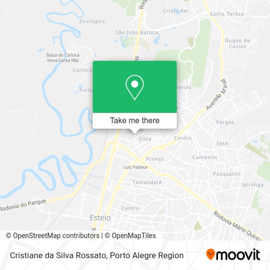 Cristiane da Silva Rossato map