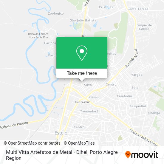 Multi Vitta Artefatos de Metal - Dihel map