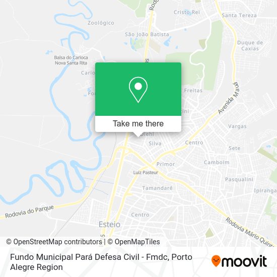 Fundo Municipal Pará Defesa Civil - Fmdc map