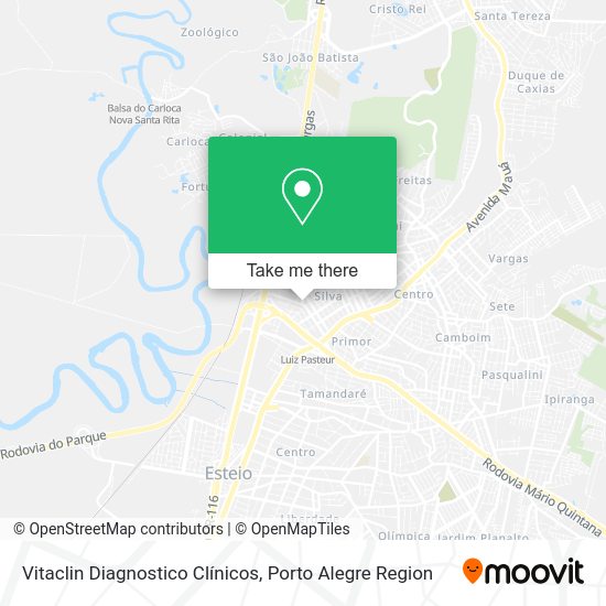 Vitaclin Diagnostico Clínicos map