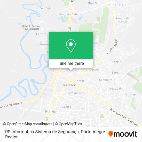 RS Informatica Sistema de Segurança map