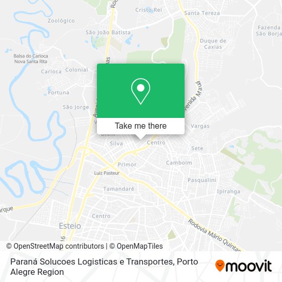 Paraná Solucoes Logisticas e Transportes map