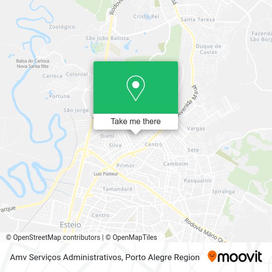 Amv Serviços Administrativos map