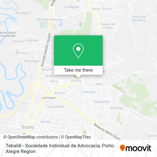 Tebaldi - Sociedade Individual de Advocacia map