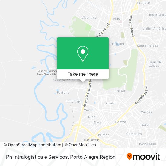 Ph Intralogistica e Serviços map