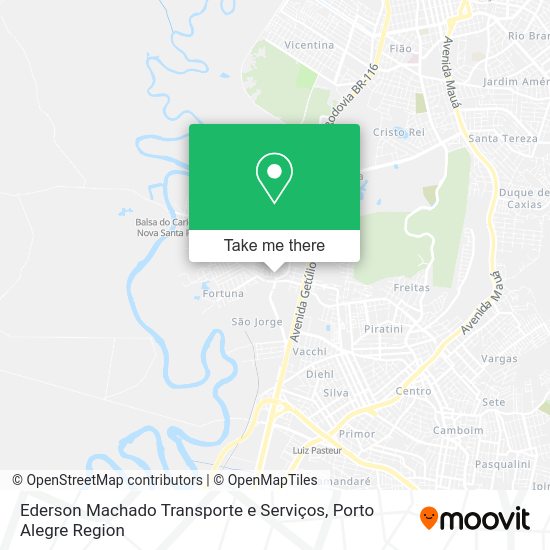 Ederson Machado Transporte e Serviços map